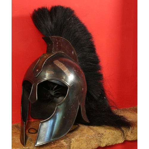 12 - Centurian Helmet metal construction.31608