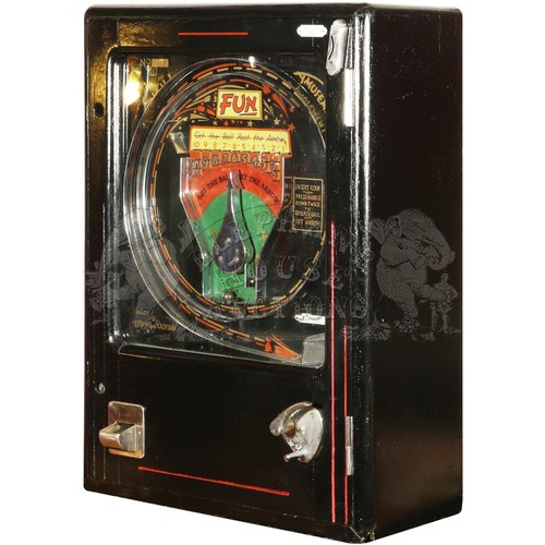 Fun Vintage Coin Operated Allwin Slot Machine by B. W. Brenner nice