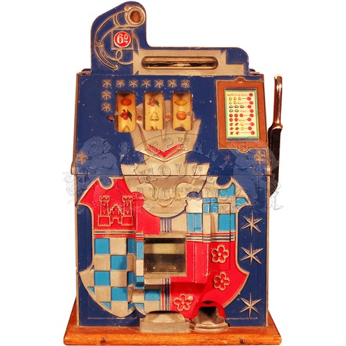 48 - Castle Front by Mills (Chicago) - coin operated amusement machine in good working order with jackpot... 