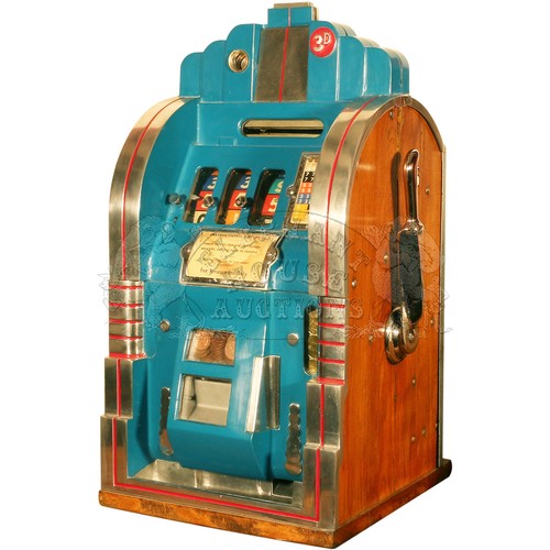 49 - Extraordinary by Mills (Chicago) - coin operated amusement machine, very nice example with escalator... 