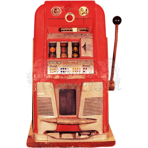 56 - Hi-Top by Mills (Chicago) - coin operated amusement machine for restoration - Formica sided cabinet,... 