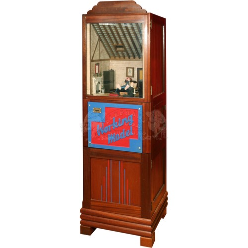 70 - The Burglar by Peter Barson - coin operated amusement machine - very high quality re-creation, based... 