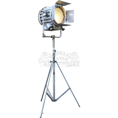 18 - Vintage Fresnal Film Light with Stand - Ianiro Pollux fresnal light with Samcine of London lighting ... 