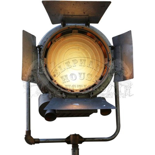 18 - Vintage Fresnal Film Light with Stand - Ianiro Pollux fresnal light with Samcine of London lighting ... 