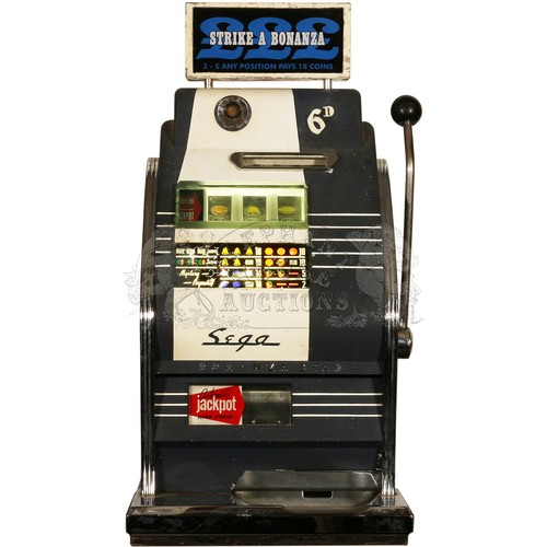 57 - Bonanza Star by Sega - coin operated amusement machine in working order, but the (non-original) show... 