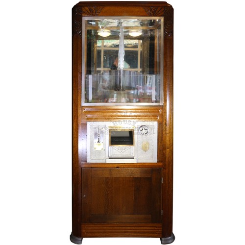 68 - Crane by Bonzini and Sopransi - coin operated amusement machine - the rarer wide body model in lovel... 