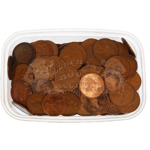 107 - 200 x Old Pennies (1D coins)31813