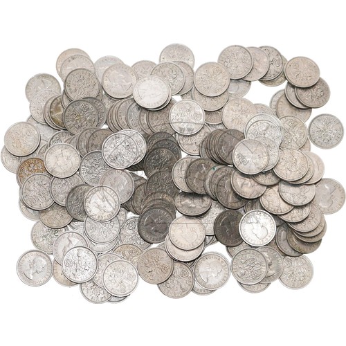 200 x 6d : Sixpence Coins.32326