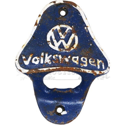 22 - Cast Iron VW Bottle Opener. Approximately 3 inches (7.6 cm) Wide, 4 inches (10.2 cm) High.32406... 