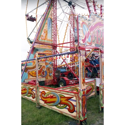 44 - Big Wheel Painted Artwork - ex Webb's Big Wheel fairground ride, painted by the renowned Fred Fowle ... 