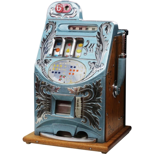 10 - Extrabell by Mills Novelty Co., c. 1946, with jackpot and escalator, in lovely restored conditon. Th... 