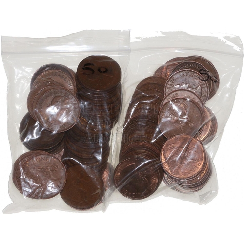 176 - 100 x Old Pennies by The Royal Mint.
Keywords: 
33928