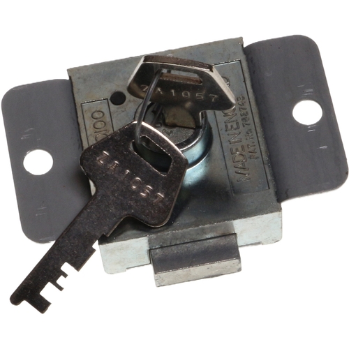 18 - Lock with Keys, 8mm long barrel, unused old stock.Keywords: 35174... 