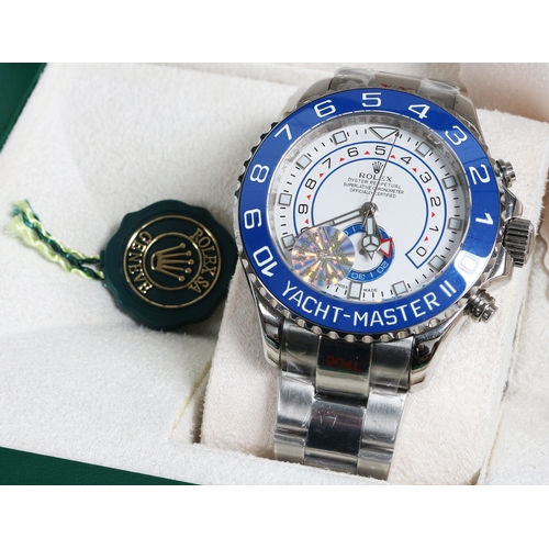 Yacht-Master II Watch, Rolex homage, unworn, new in box with 