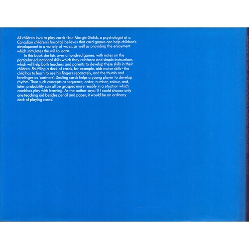 34 - Learning Through Card Games by Margie Golick, c. 1975, first published in 1973 as Deal Me In!, in ve... 