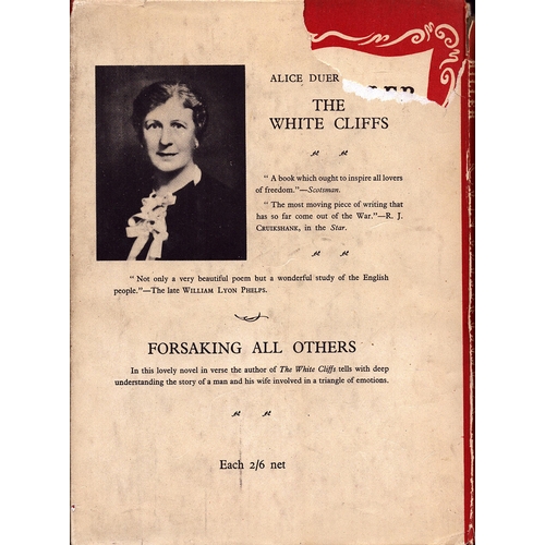 39 - Cinderella Retold In Verse by Alice Duer Miller, c. 1946, wear to dust jacket, otherwise in very goo... 