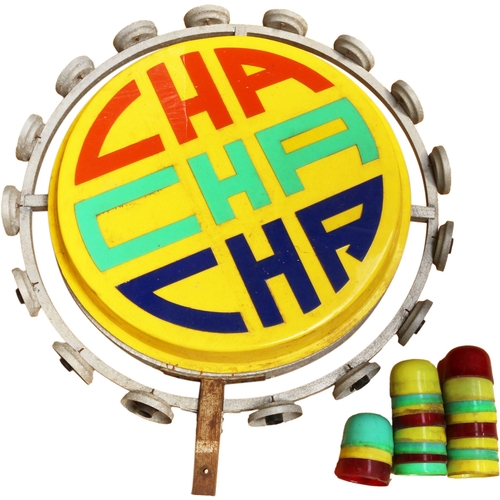 Cha Cha Cha Ride Illuminated Sign, double sided, takes normal ES screw ...