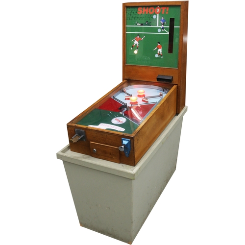 Shoot by Shields, c. 1960, rare small pinball machine that pays a roll ...