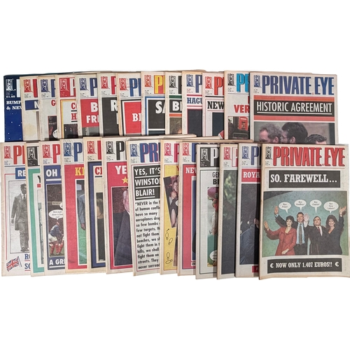 113 - Qty of Private Eye Magazines from 1999.Estimate: we've sold 1 of these before, to see previous sale ... 