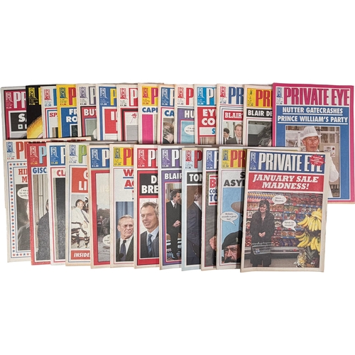 117 - Qty of Private Eye Magazines from 2003.Estimate: we've sold 1 of these before, to see previous sale ... 