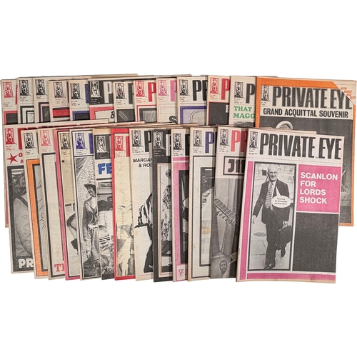 93 - Qty of Private Eye Magazines from 1979.Estimate: we've sold 1 of these before, to see previous sale ... 