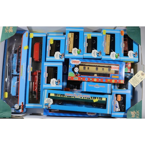 1018 - Hornby Railways Thomas The Tank Engine/Thomas & Friends Model Railway.  Including a 2-6-0 James The ... 