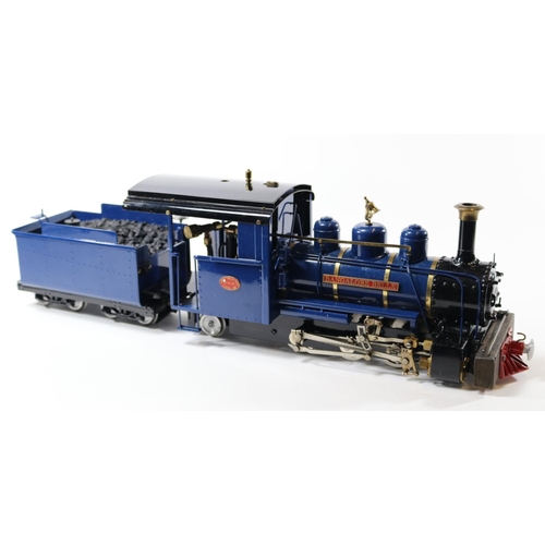 1082 - A Brandbright and Roundhouse live steam narrow gauge Liberty Belle Mk.II. A gas fired Fowler 0-6-2 t... 