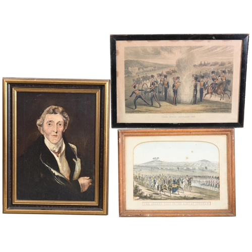 309 - 28 various framed prints, some in colour, various subjects including military. QGC to GC            ... 