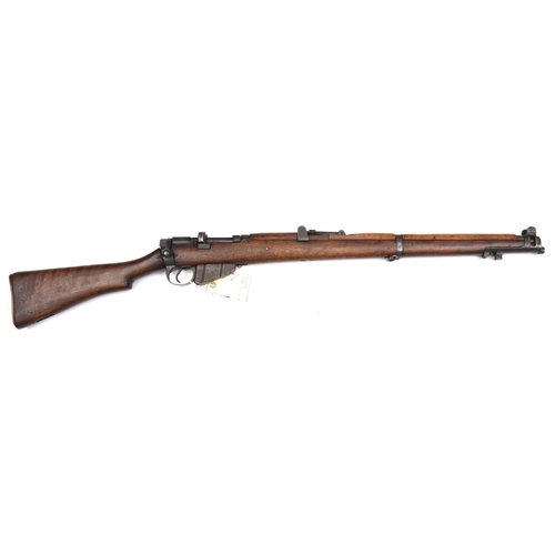 596 - A de-activated .303” SMLE No 1 Mk III* bolt action military rifle, number 64596Y, the receiver and m... 