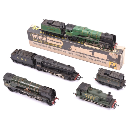 30 - 4x Wrenn Railways OO gauge locomotives. A boxed Southern Railway West Country Class 4-6-2, Lyme Regi... 