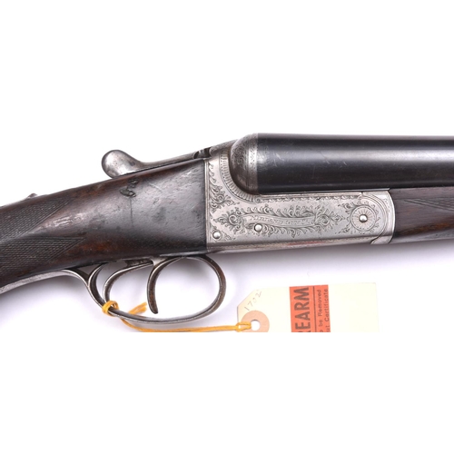 726 - *A DB 12 bore x 2½” top lever hammerless boxlock non ejector sporting gun, by Midland Gun Company nu... 