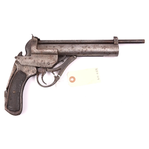 745 - A scarce .177” 2nd Model Westley Richards “Highest Possible” break action air pistol,  number 826, w... 