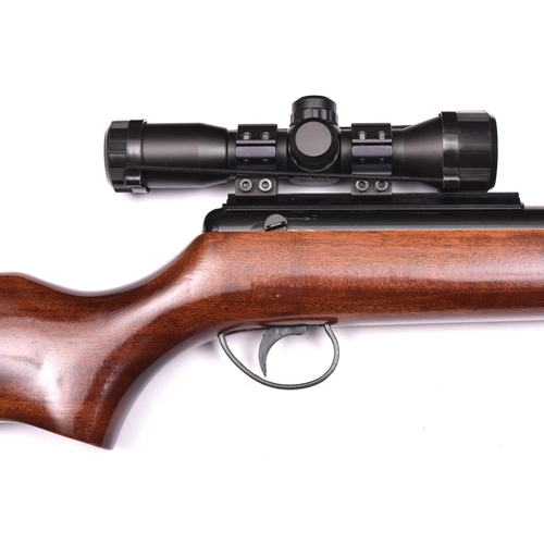 756 - A good .22” BSA Lightning break action air rifle,  number S11041, special model with short barrel an... 