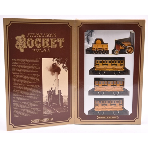 1049 - A Hornby Railways 'OO' gauge Stephenson's Rocket Train Pack. Comprising the locomotive 'Rocket' and ... 