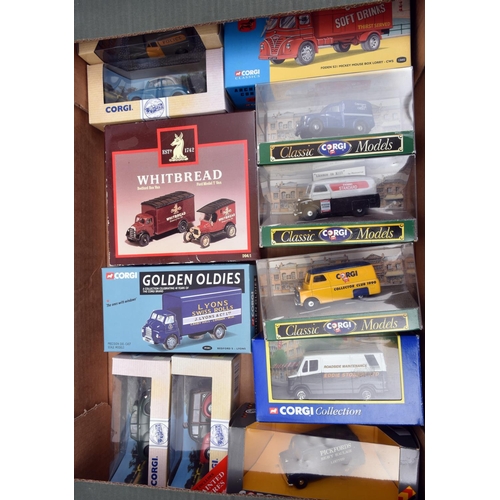 1238 - Quantity of Corgi Classics etc. Shell/BP 2 vehicle set, Bedford Tanker & Land Rover. 2x Thames Trade... 