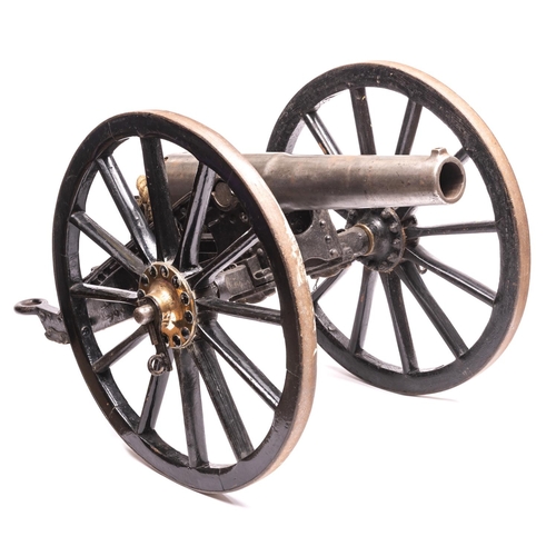 303 - A good scarce late 19th century 7 pounder RML (rifled muzzle loading) Mountain or Naval Landing Part... 