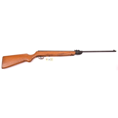 280 - A .177” Haenel Modell 302 air rifle, number 397837. GWO&C, retaining some original finish (hairline ... 