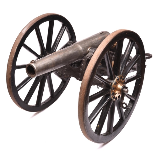 303 - A good scarce late 19th century 7 pounder RML (rifled muzzle loading) Mountain or Naval Landing Part... 