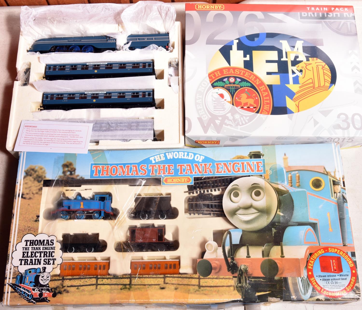 Thomas the tank engine train hot sale set hornby