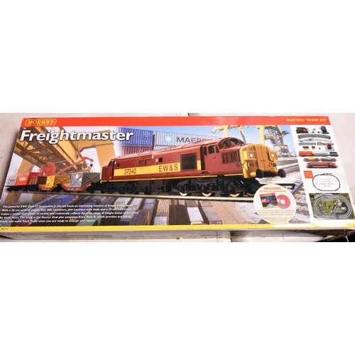 46 - Hornby Railways Boxed Set, 'Freightmaster'. (R.1054). Comprising a Class 37 EW&S Co-Co diesel  elect... 