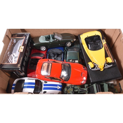 63 - Quantity of various makes. A Norscot Group Inc articulated road maker. Dinky Toys- Aveling Barford C... 