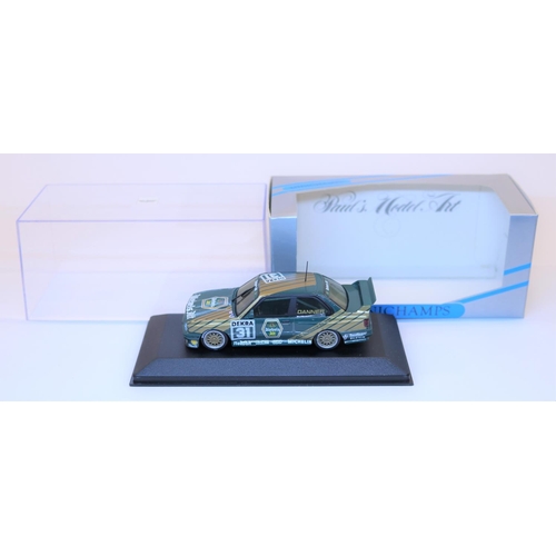 151 - Minichamps 1:43 BMW Sport Evo E30 M3 Racing Car. (12060). MM Diebels, racing number 31, driver Danne... 