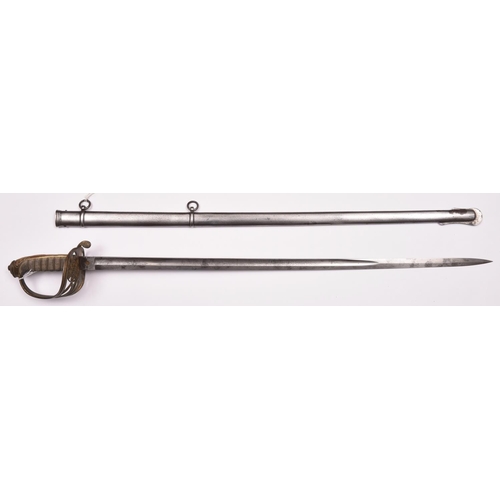 147 - An 1845 pattern Infantry officer’s sword to the 3rd London Rifle Volunteers, blade 32” etched with p... 