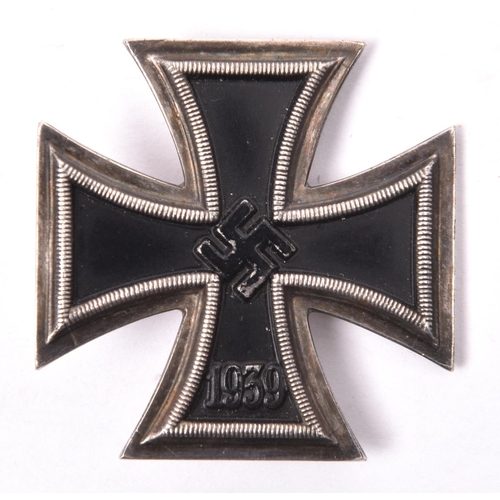 50 - A 1939 Iron Cross 1st class, of non ferrous one piece construction. GC £40-60