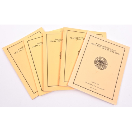 2 - “Journal of the Society for Army Historical Research”, a large quantity, circa late 1990s to 2010, t... 