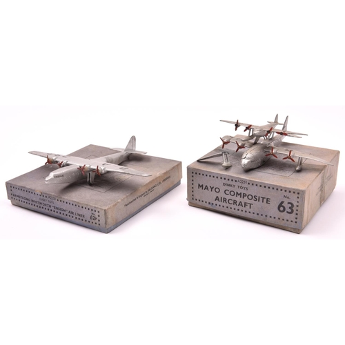 377 - 2x Dinky Toys aircraft. 62p; Armstrong Whitworth 