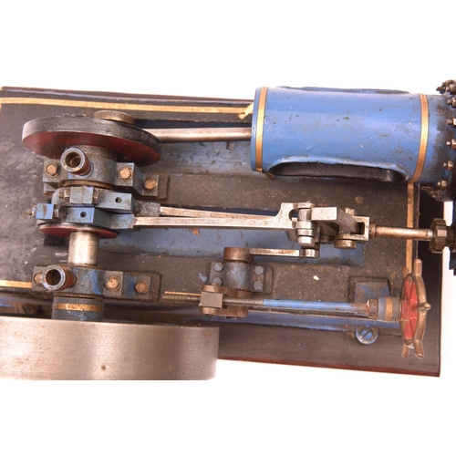 38 - A substantial Single Cylinder Horizontal Engine. A well constructed and detailed model constructed f... 