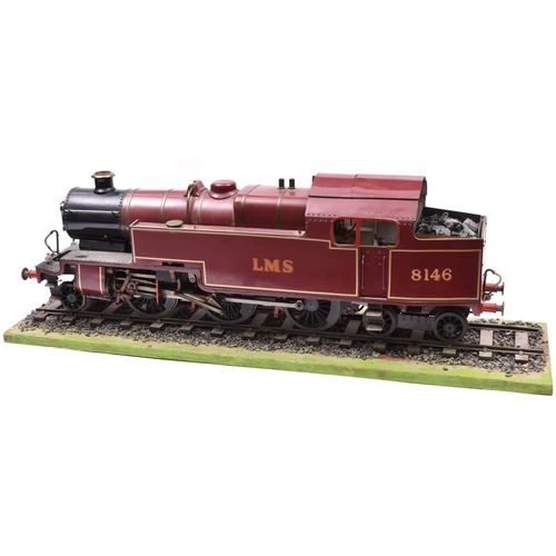 42 - A 3.5 inch gauge Martin Evans 'Jubilee' live steam locomotive. A 2-6-4T locomotive, popular in this ... 