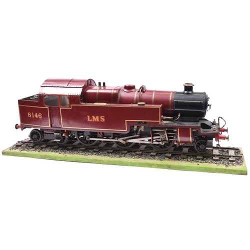 42 - A 3.5 inch gauge Martin Evans 'Jubilee' live steam locomotive. A 2-6-4T locomotive, popular in this ... 