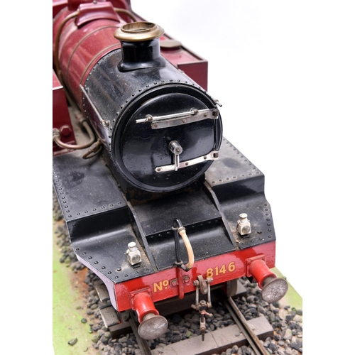 42 - A 3.5 inch gauge Martin Evans 'Jubilee' live steam locomotive. A 2-6-4T locomotive, popular in this ... 